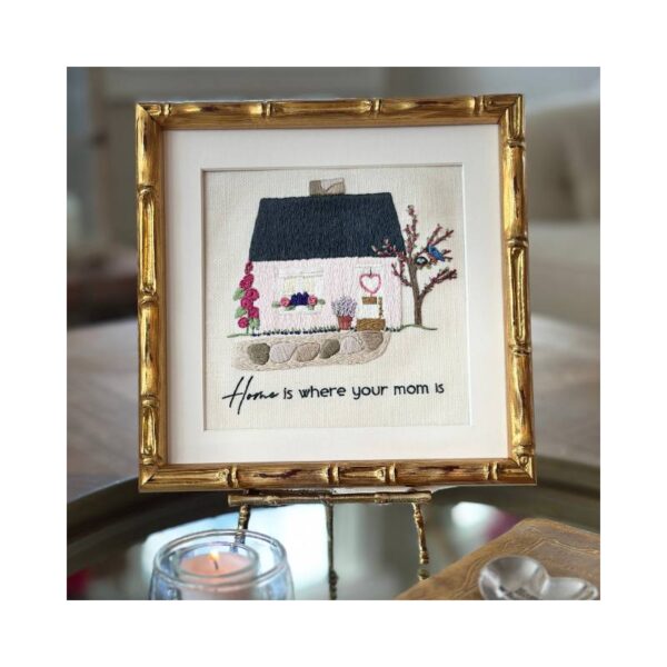 Home is Where your Mom is Embroidery Kit - Image 2