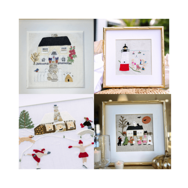 Four Seasons Embroidery Bundle
