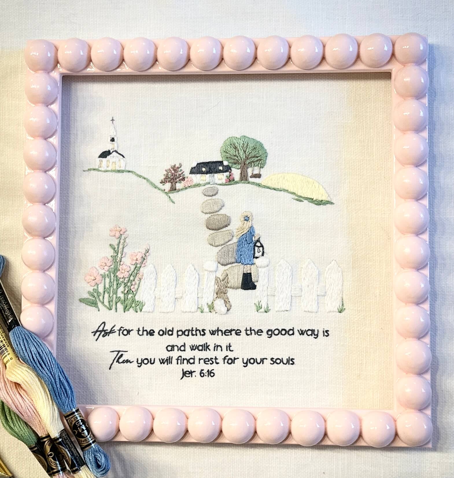 Ask For The Old Paths : Embroidery Kit - Image 7