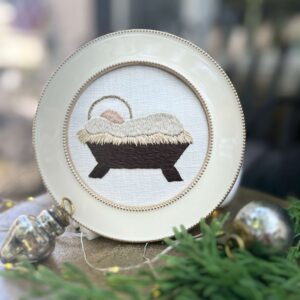 The Newborn King Mini Embroidery Kit