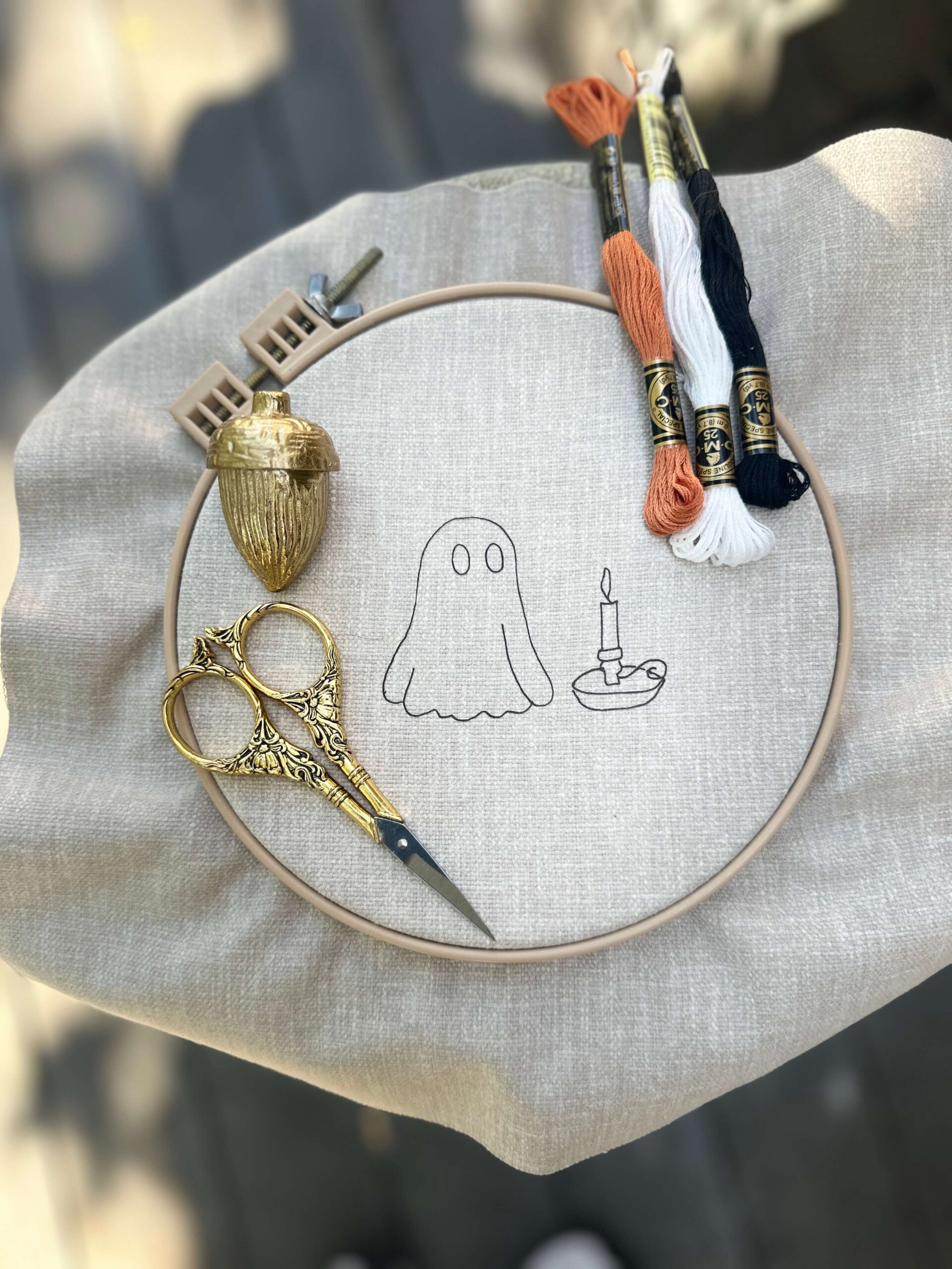 Halloween Ghosty Mini Embroidery Kit (Copy) - Image 5