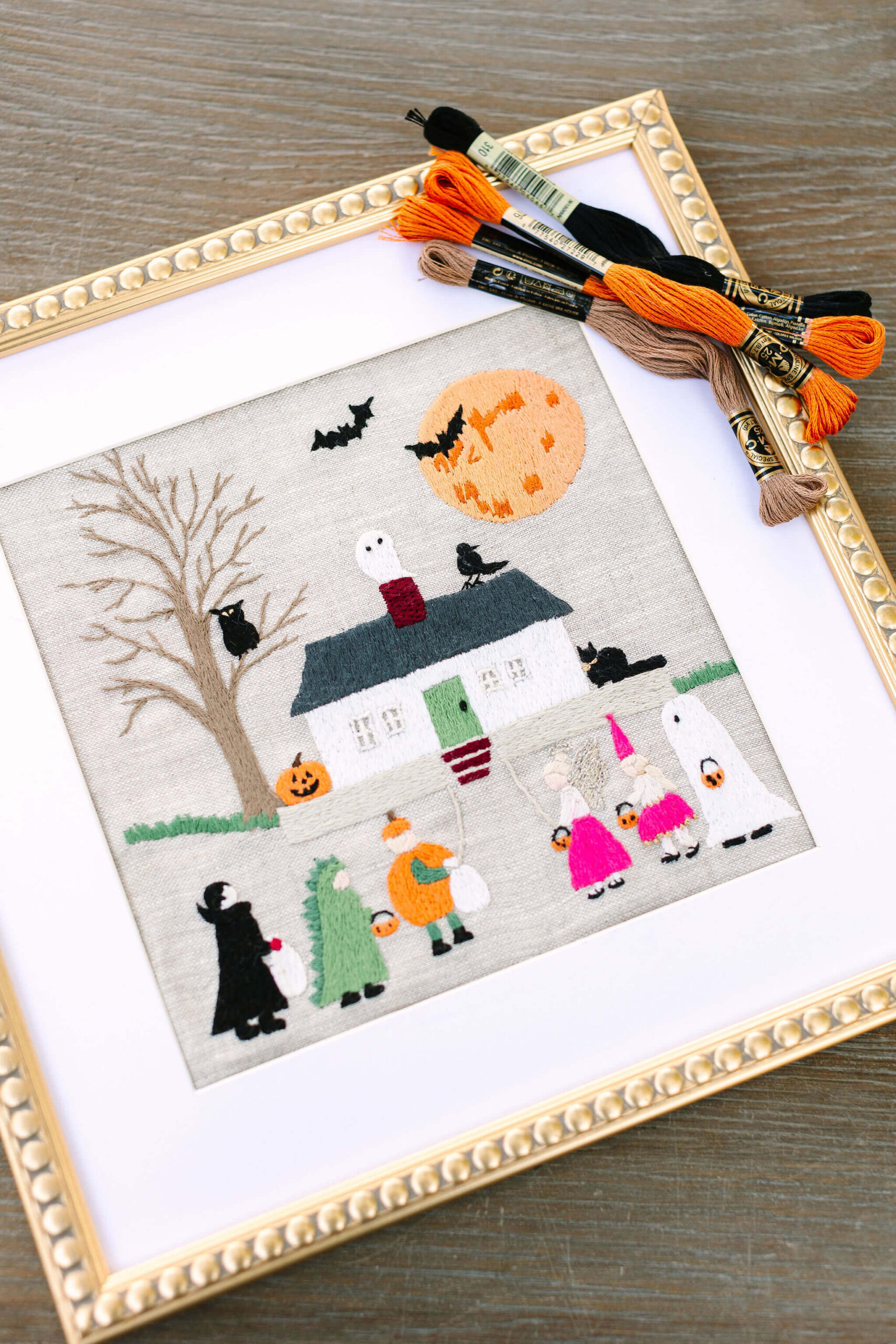 Trick or Treat Embroidery Kit