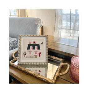 A Valentine's Cottage Embroidery Kit