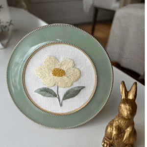 Beginner Embroidery Kit – Easy Spring Flower DIY