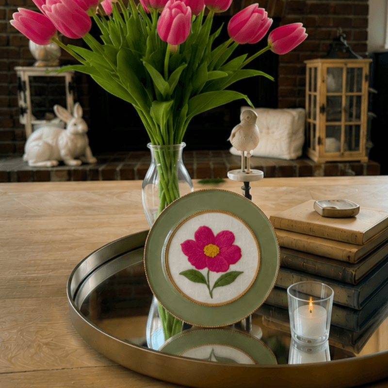 Beginner Embroidery Kit – Easy Spring Flower DIY (Copy) - Image 9