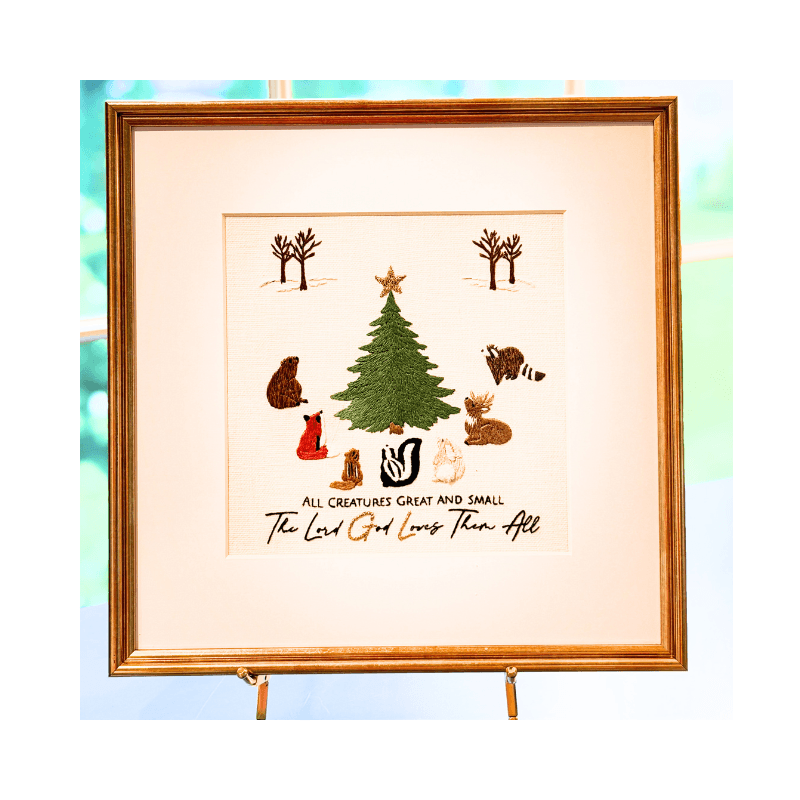All Creatures Great and Small - Embroidery Kit - Image 7