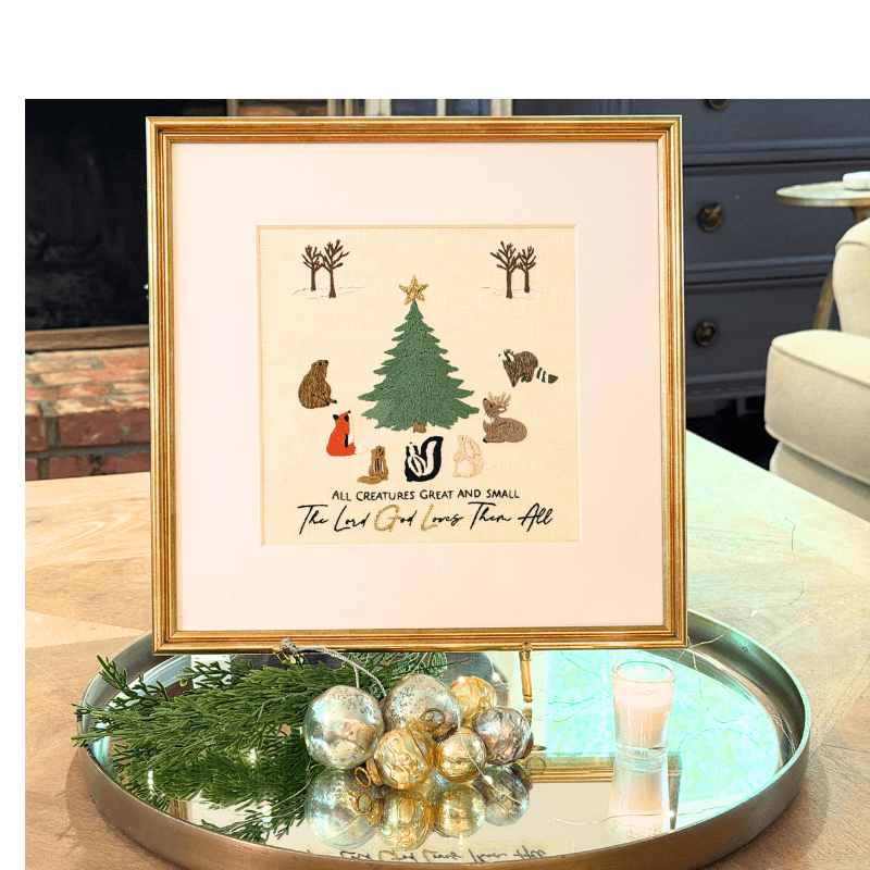 All Creatures Great and Small - Embroidery Kit - Image 5